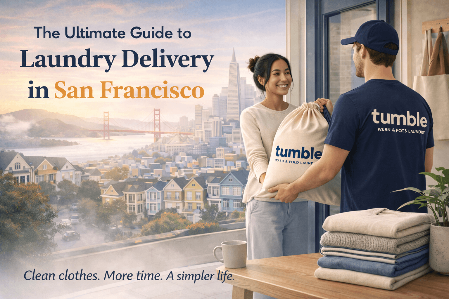 Ultimate Guide to Laundry delivery in San Francisco - Clean Clothes, More time, a simpler life Tumble